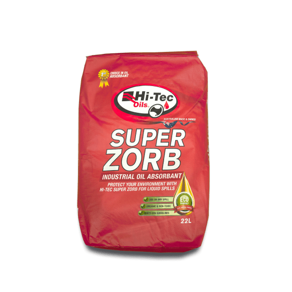 Hi-Tec Oils Super Zorb Oil Absorbent - 22 L