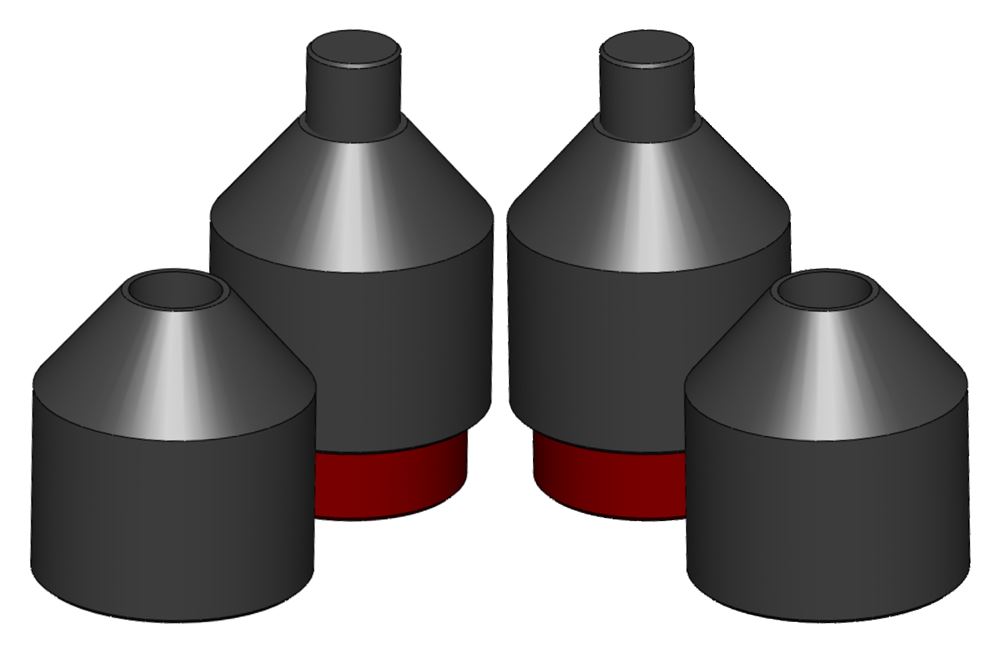 Flange Wizard Two Hole Pins Magnetic Standard