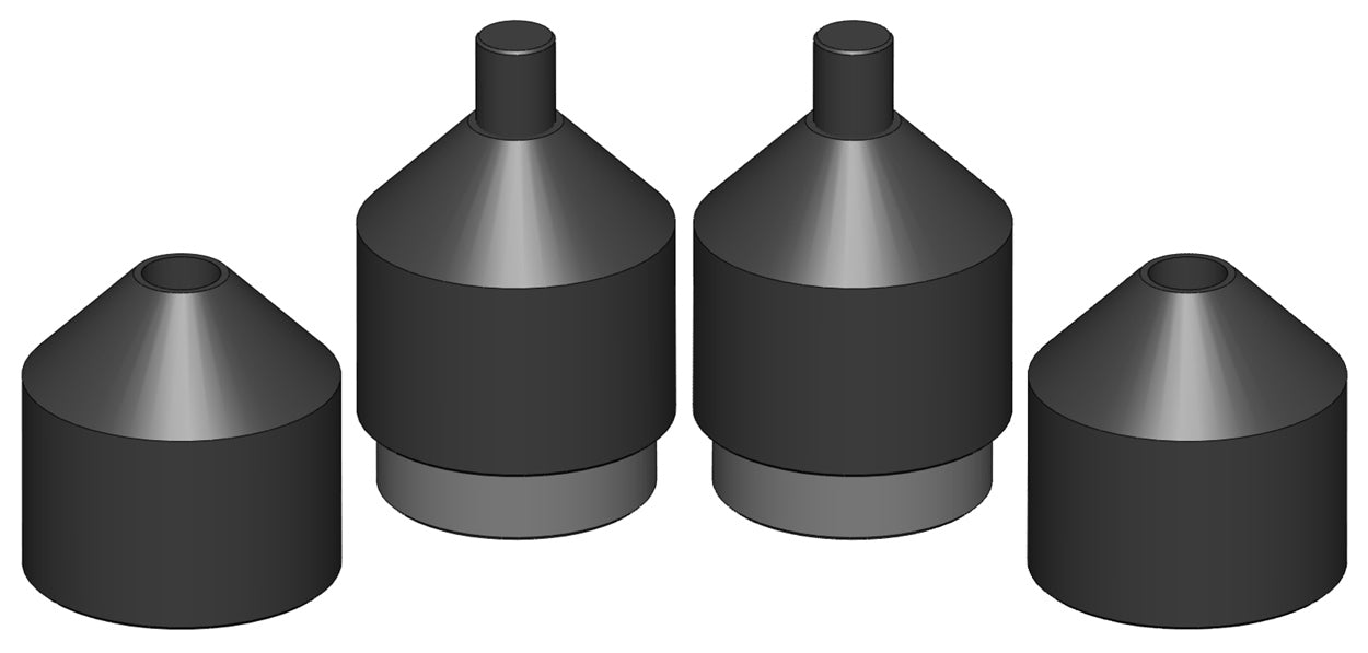 Flange Wizard Two Hole Pins Magnetic Large