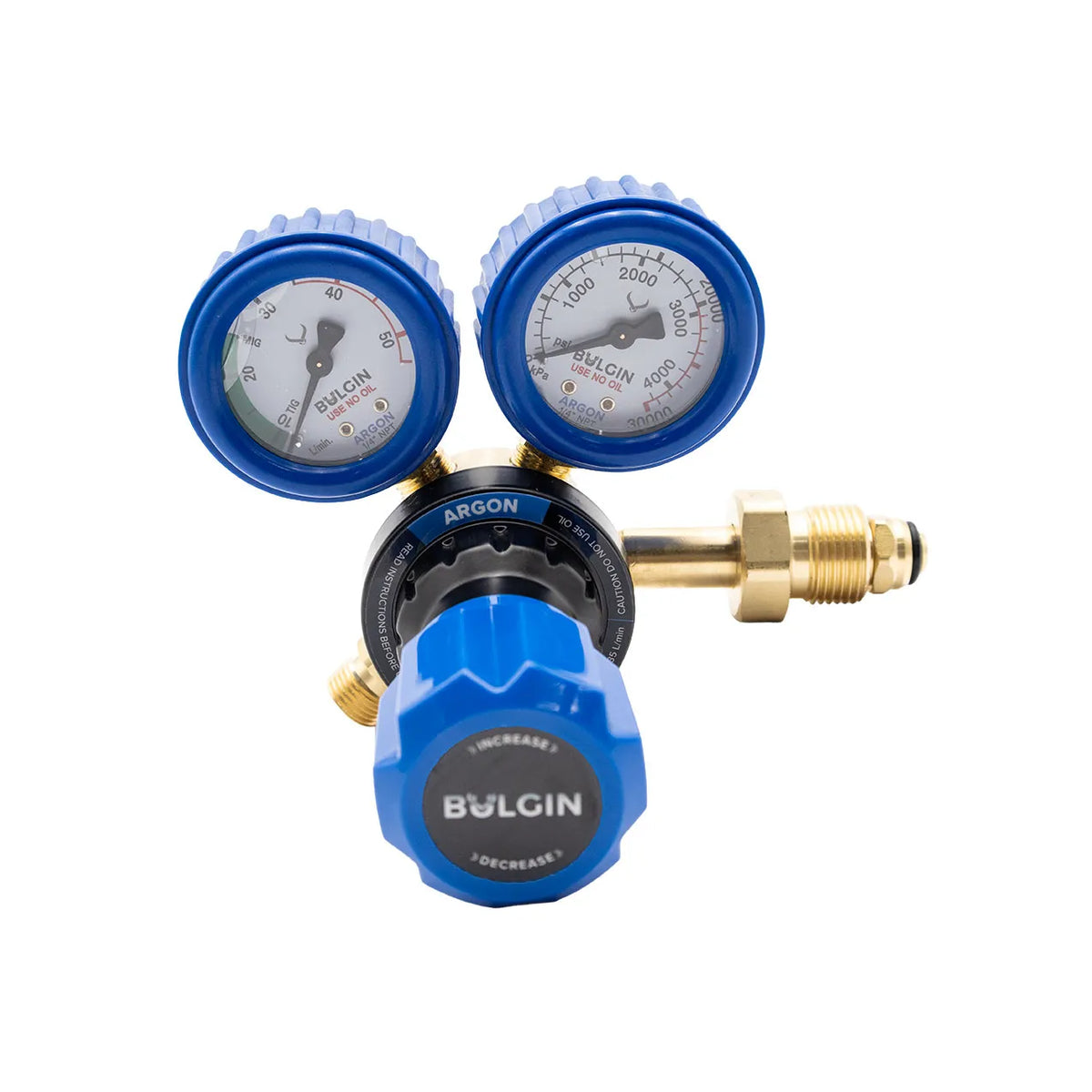 Bulgin Argon Regulator with Flowgauge 0-35lpm Side Entry Type 10 AS 4267 - 540-00004