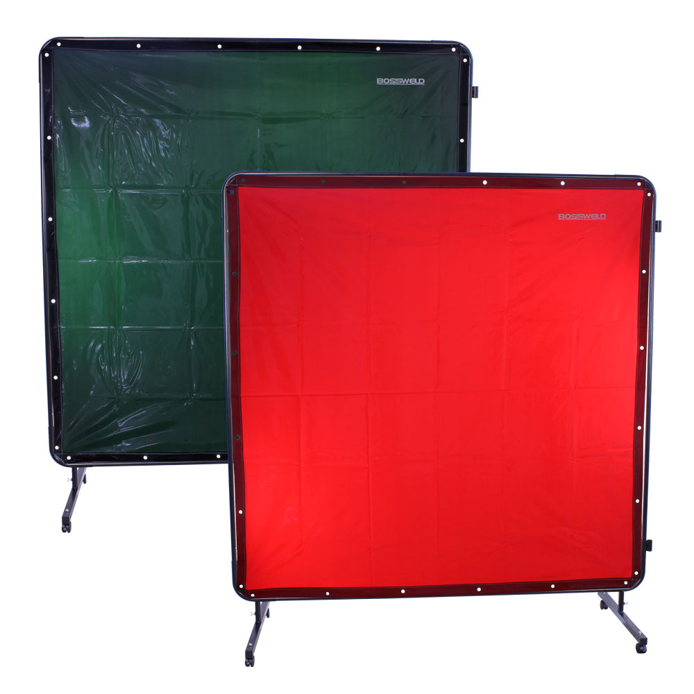 BOSSWELD Mobile Welding Curtain Frame