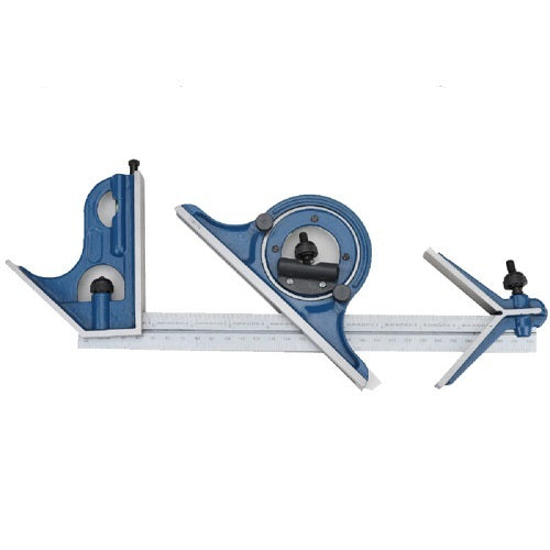 MAXIGEAR 300mm Cast Iron Combination Square Set