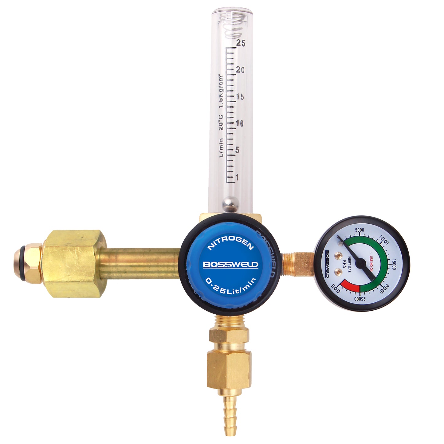 BOSSWELD Nitrogen Dual Stage Flow Regulator