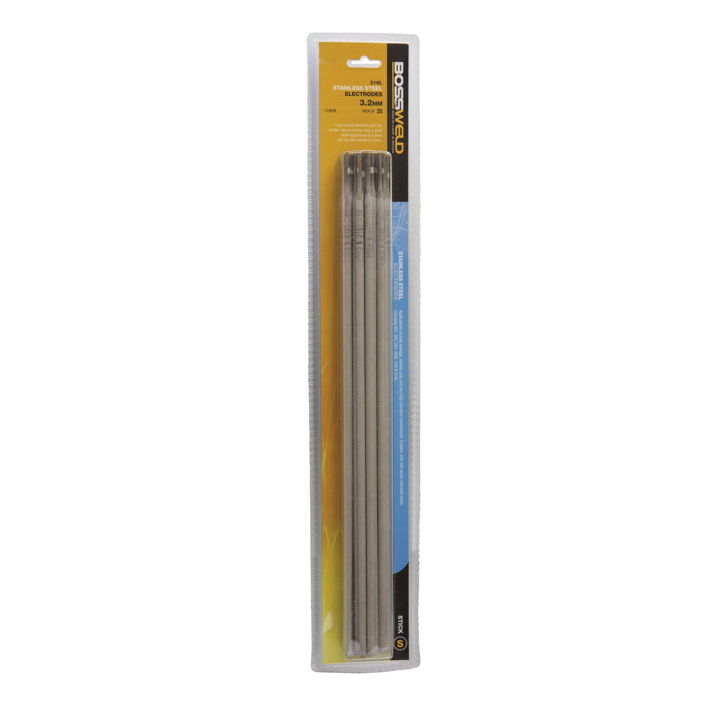 BOSSWELD 316L-16 Stainless Steel Electrodes