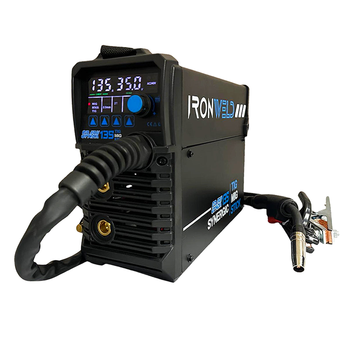 IRONWELD SPARK 135 Inverter MIG/TIG/STICK Welder