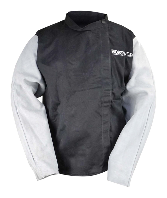 BossSafe FR-40 Jacket w/ Leather Sleeve