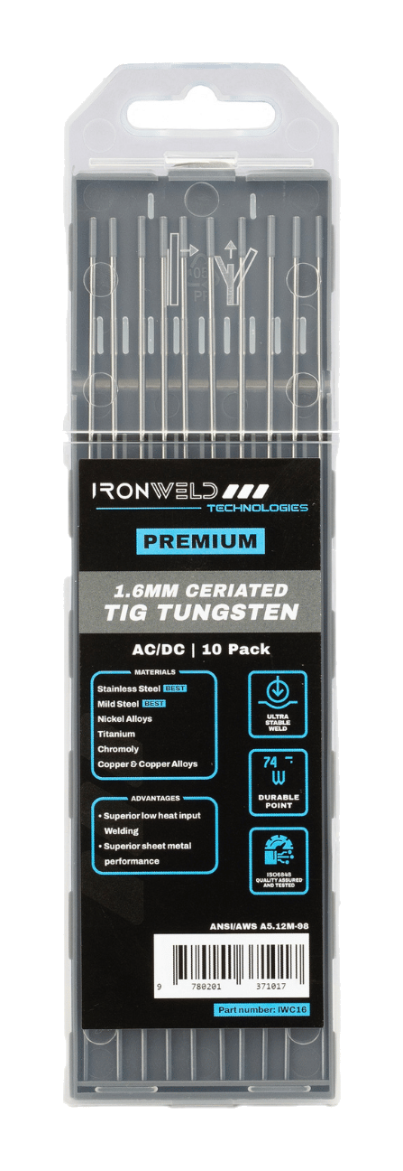 IRONWELD TIG Tungsten Electrodes