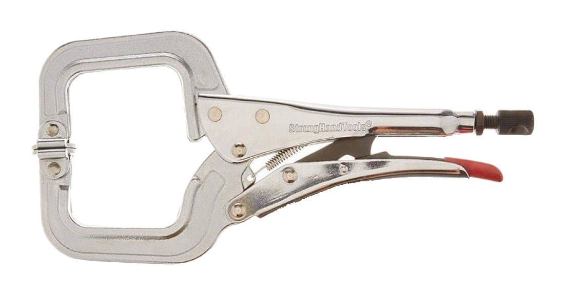 StrongHand PR6S Locking C-clamp Pliers 165mm - PR6S - A&S Welding & Electrical