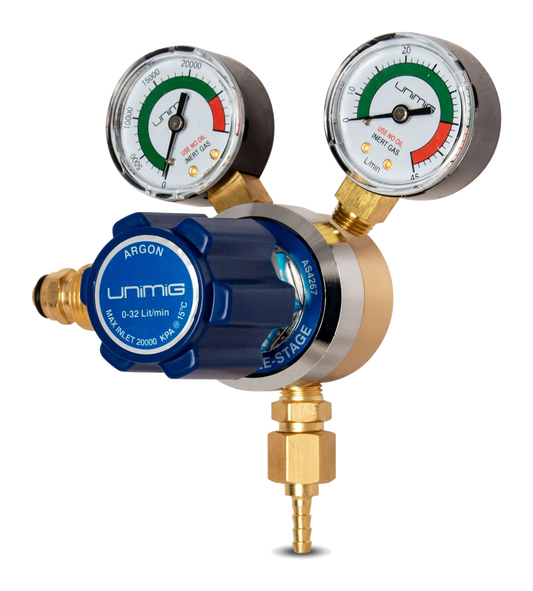 Argon Twin Gauge Regulator - SEARGREG - A&S Welding & Electrical