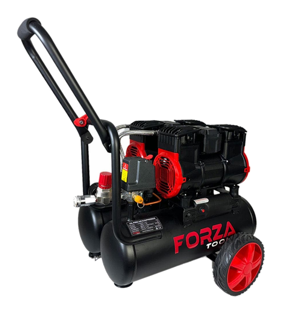 FORZA 1180W 18L 215L/Min Oil-Free Low Noise Air Compressor FT2236018