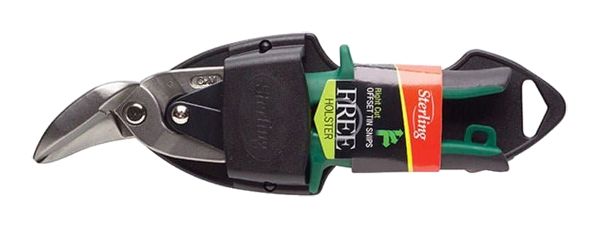 Sterling Green Right Cut Offset Snips - 29-766 - A&S Welding & Electrical