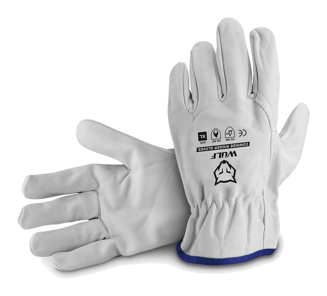 Wulf Cowhide Rigger Gloves A B Grade X Large Pack of 6