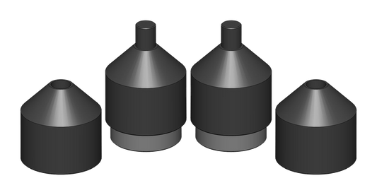 Flange Wizard Two Hole Pins Magnetic Large