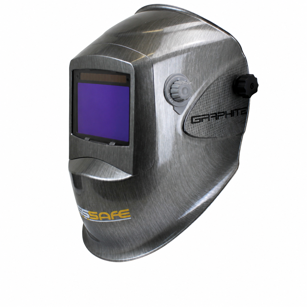 BossSafe Graphite wide view electronic welding helmet