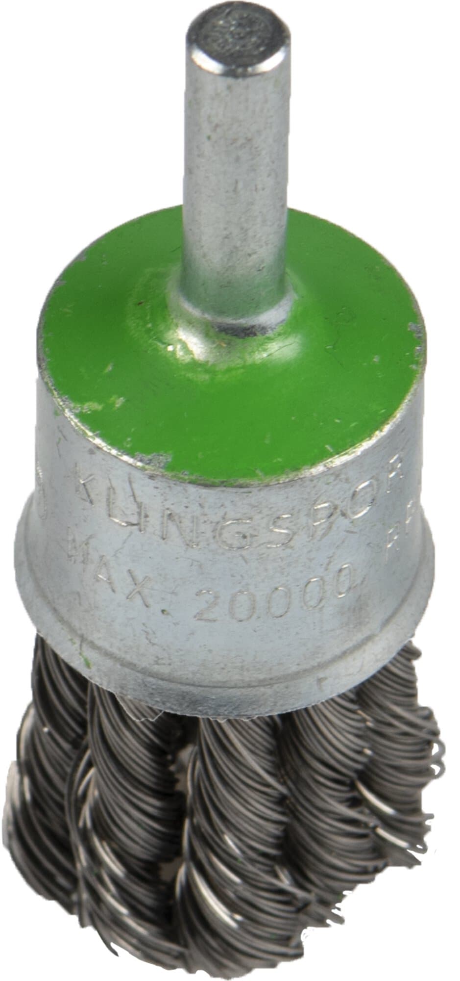 KLINGSPOR BPS 600 Z Knotted End Brushes with Shaft – Steel