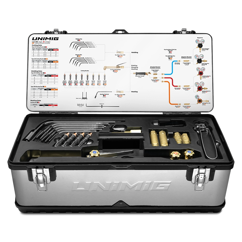 UNIMIG Gas Kit Oxygen/Acetylene U11592