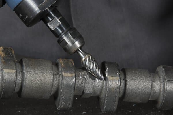 KLINGSPOR HF 100 G Carbide Burrs – Double-Cut