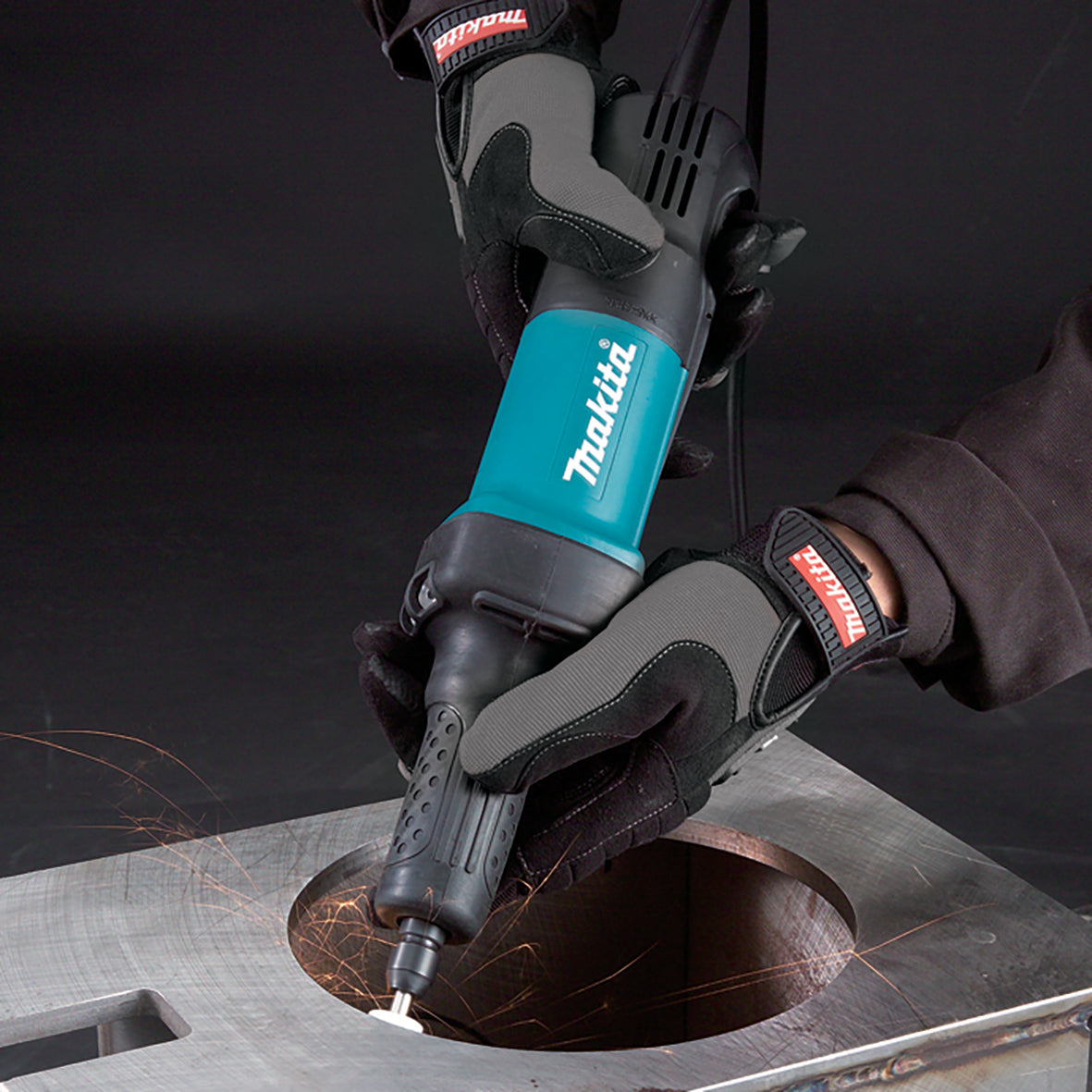 Makita GD0600 Die Grinder 1/4" 400W Paddle Switch (Long Nose)