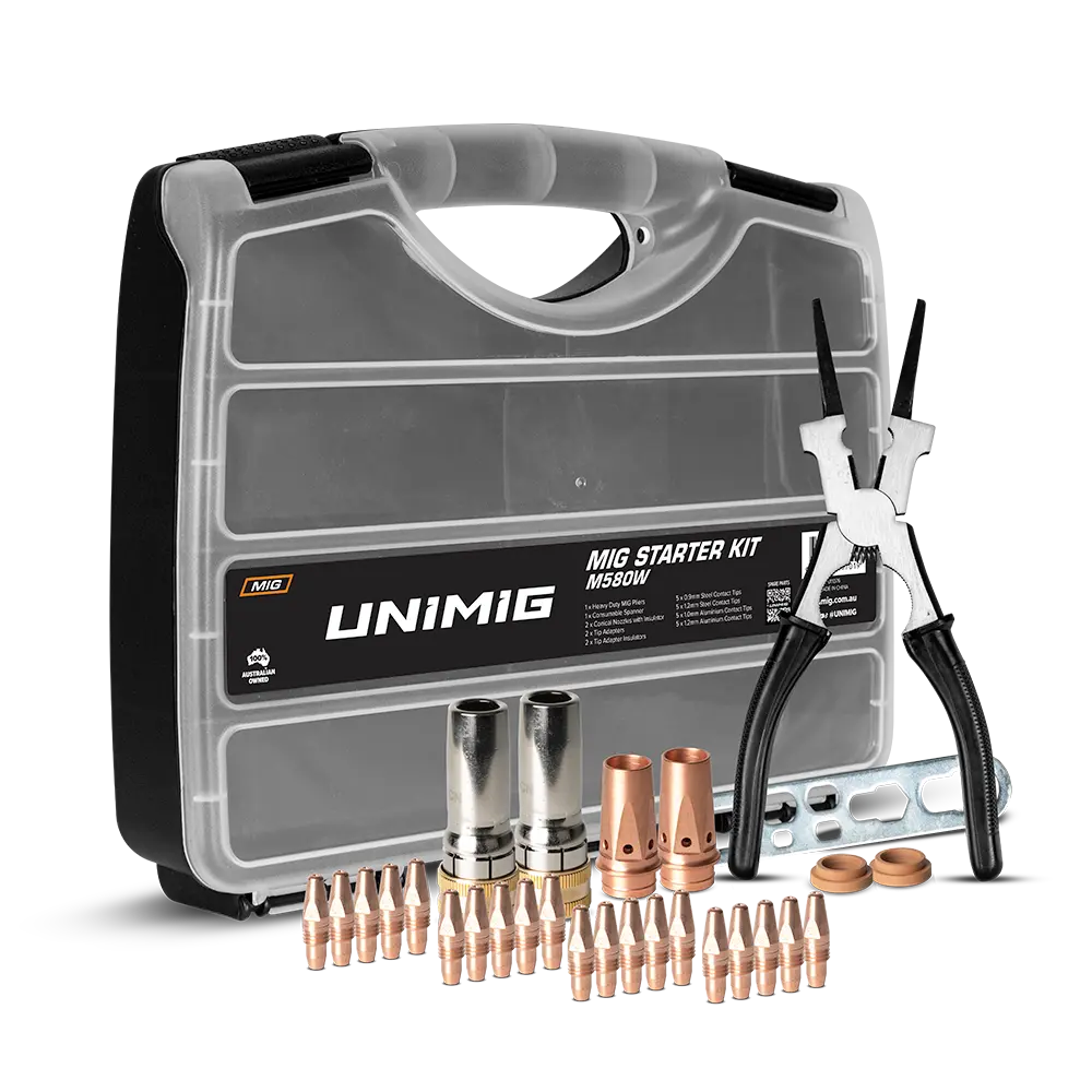 UNIMIG M580W MIG Torch Consumables Starter Kit U11076