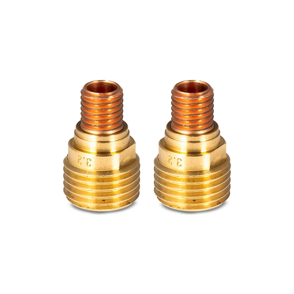 UNIMIG TIG Torch Gas Lens Collet Body (9/20, 17/18/26, T2/T3W/T4W, T3)