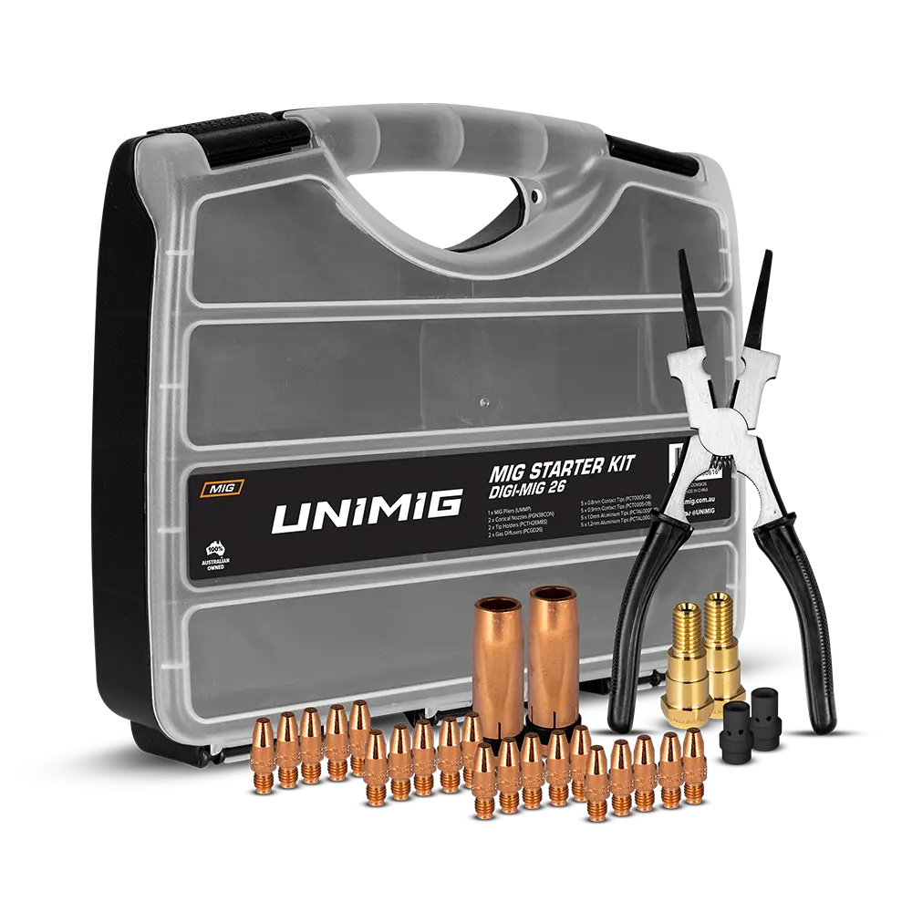 UNIMIG Binzel Style Digital 26 MIG Torch Consumables Starter Kit