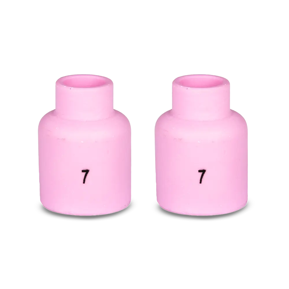 UNIMIG TIG Torch Short Gas Lens Ceramic Cups (17/18/26)