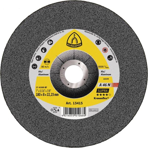 KLINGSPOR A 46 N Supra Grinding Discs – 10 Pack