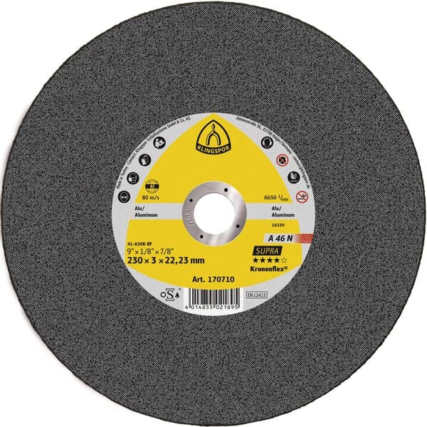 KLINGSPOR A 46 N Supra Cutting Wheels – 25 Pack 170710