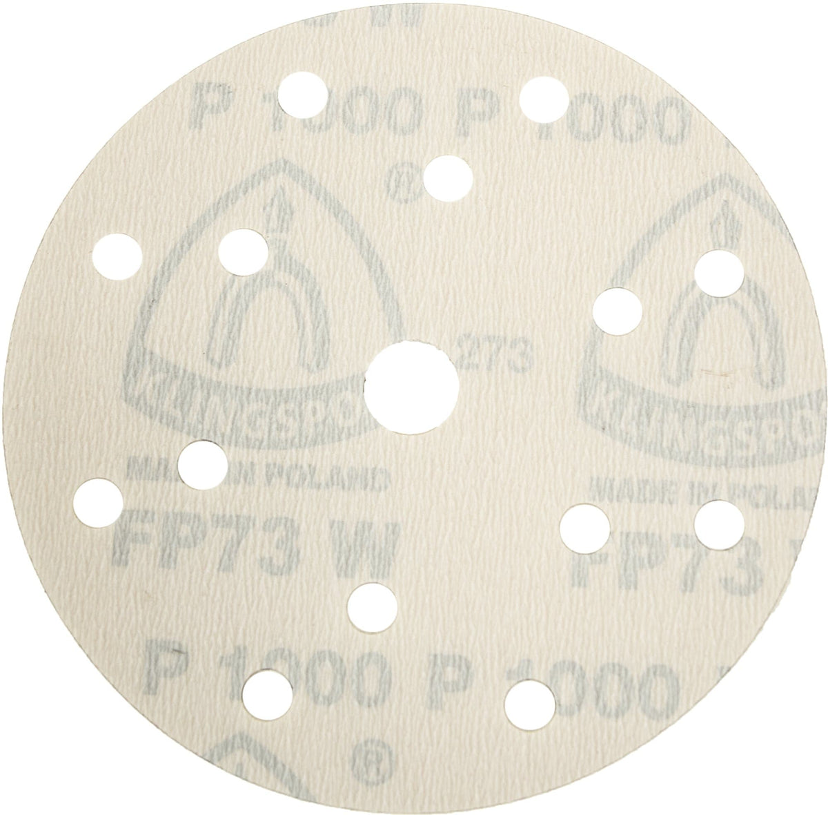 KLINGSPOR FP 73 WK Discs with film backing, self-fastening for Paint, Varnish, Filling compound – 100 Pack - A&S Welding & Electrical
