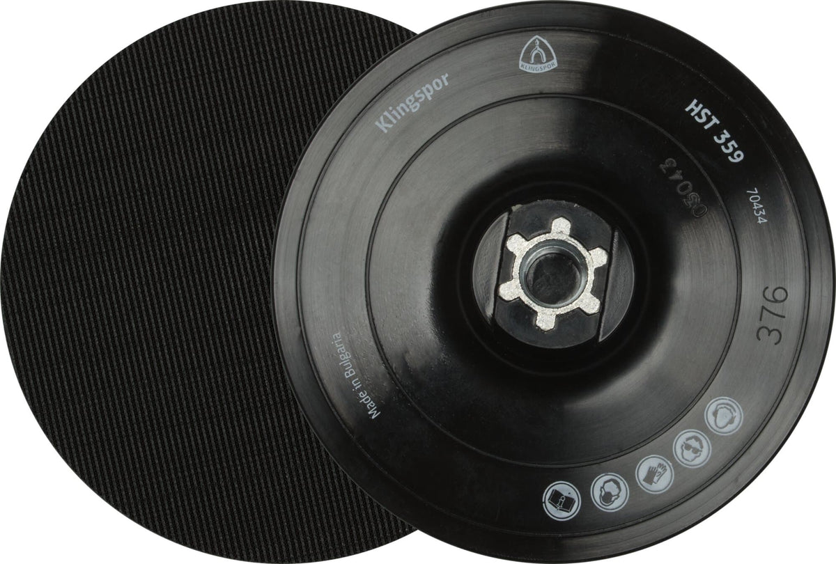 KLINGSPOR HST 359 Backing Pad For Self-Fastening Discs