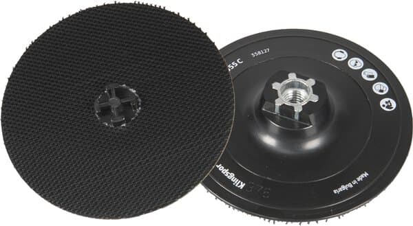 KLINGSPOR NDS 555 C Self-Fastening Backing Pad For SCM Discs With Centre Hole 358127