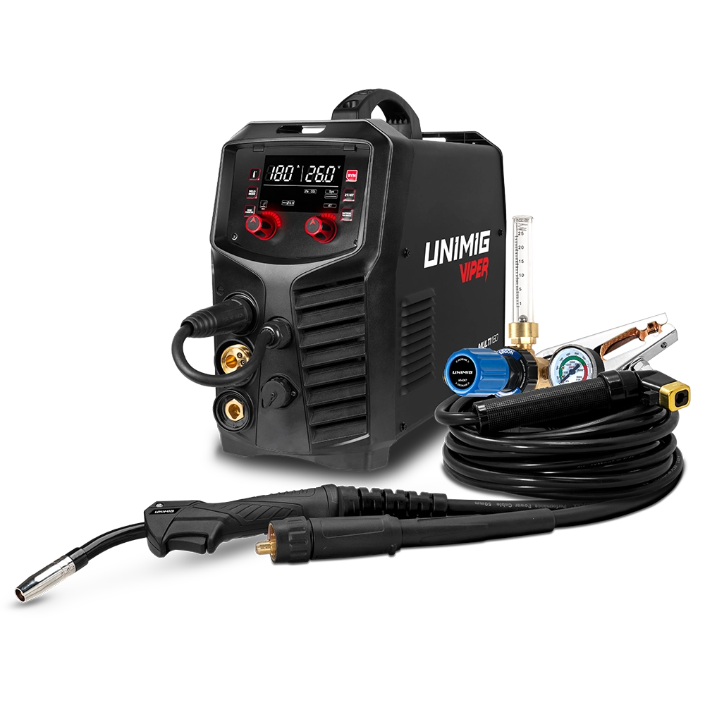 UNIMIG VIPER MULTI 180 MIG/TIG/MMA Welder U11638 - U11638 - supplier gallery view 4