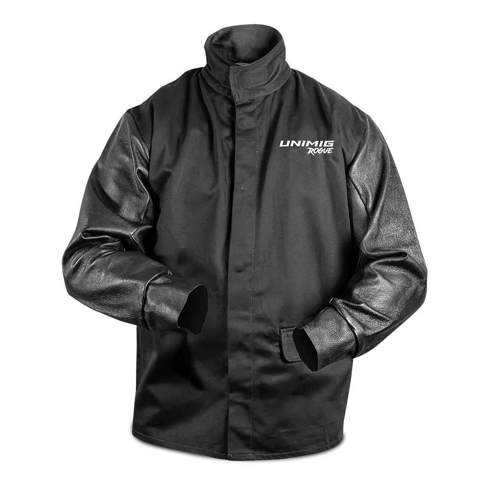 ROGUE Model 202 Leather Sleeved Welding Jacket - U22031, U22005, U22006, U22007, U22008 - supplier gallery view 1