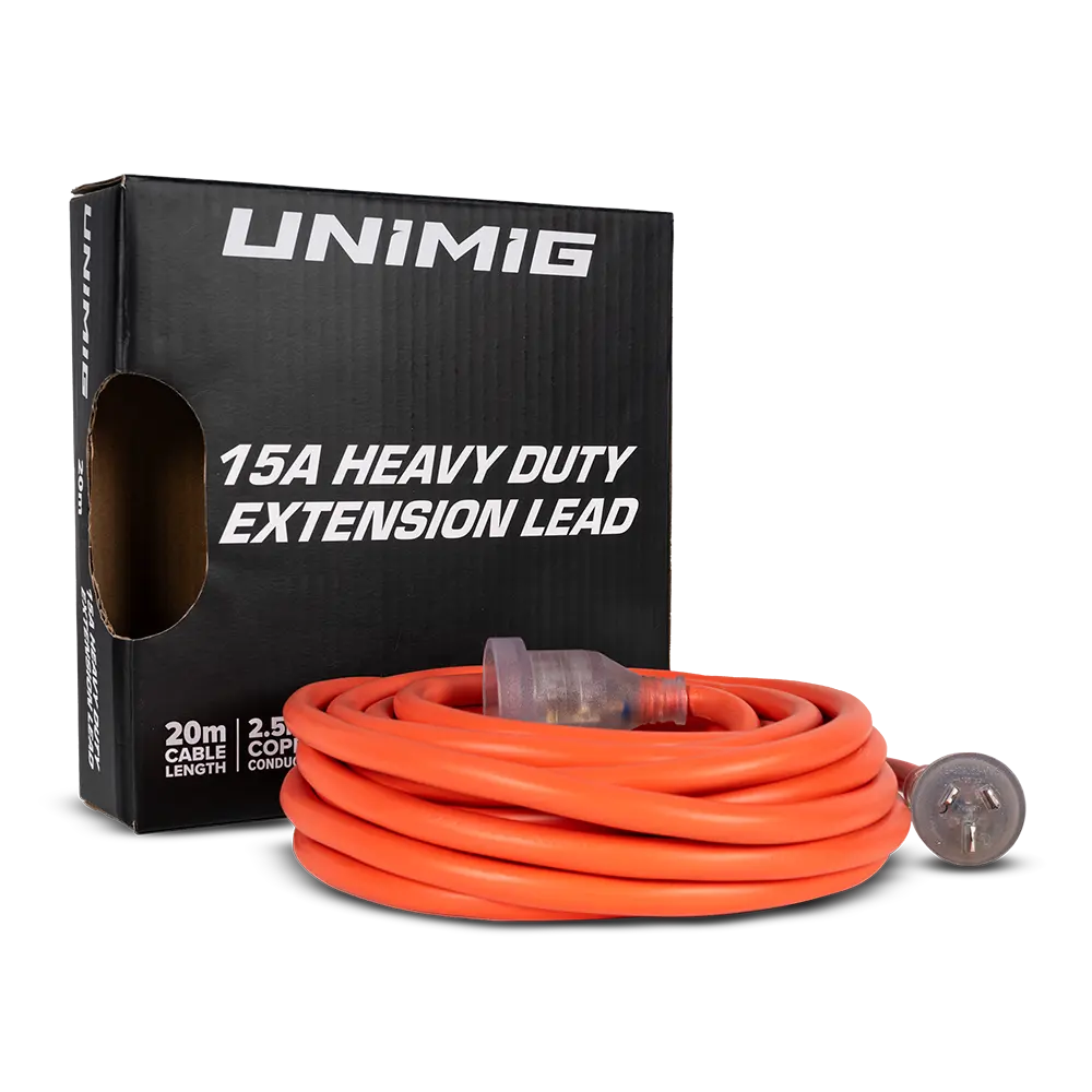 UNIMIG 15Amp 2.5mm Heavy Duty Extension Lead - U51008 - supplier gallery view 1