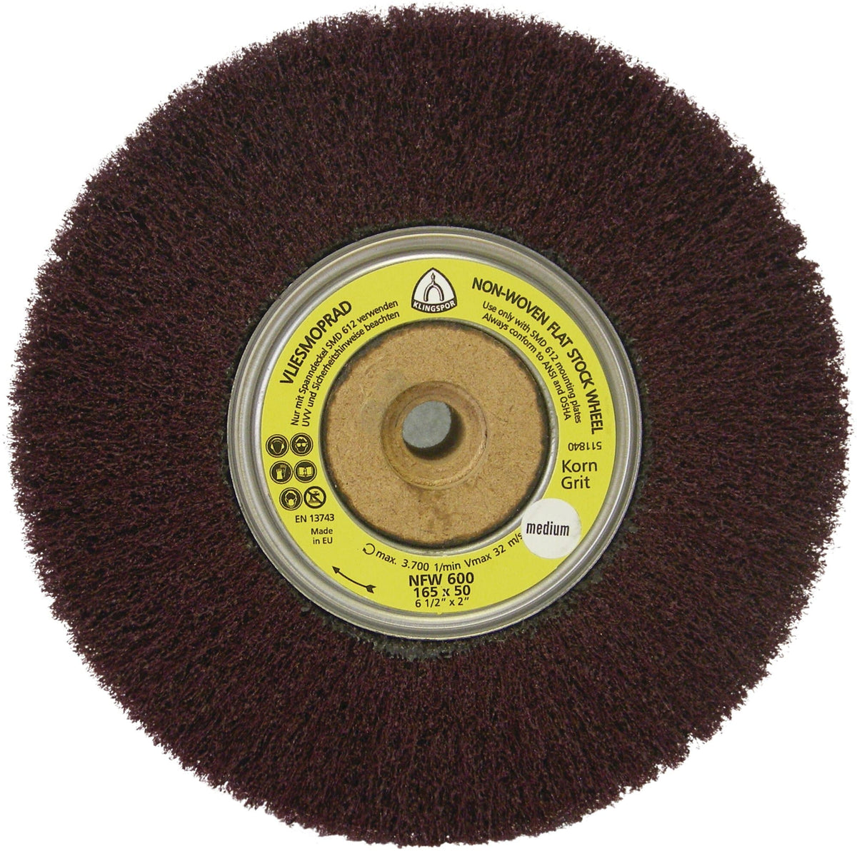 KLINGSPOR NFW 600 H Finishing Mop – 3 Pack