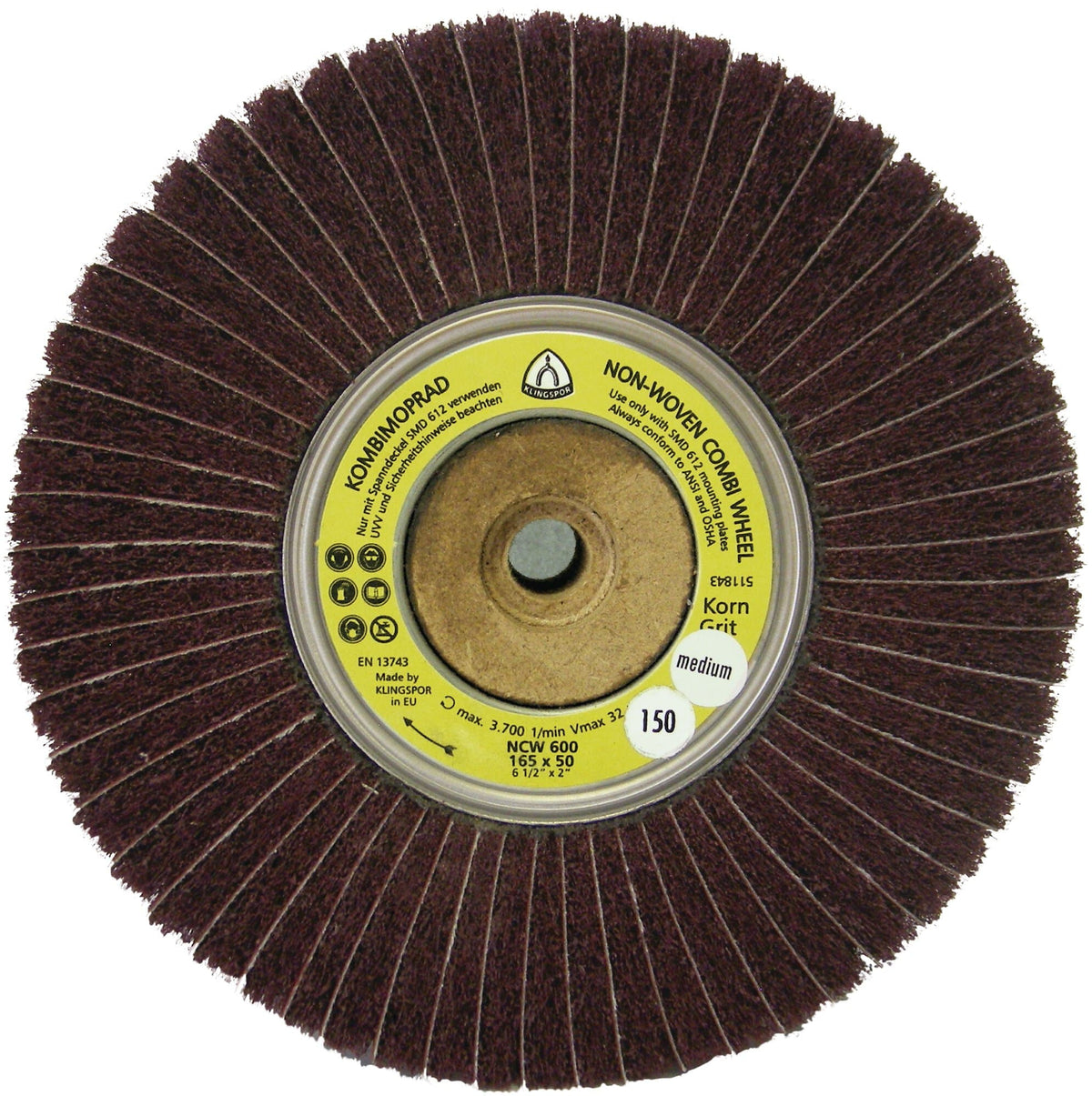 KLINGSPOR NCW 600 H Finishing Mop – 3 Pack