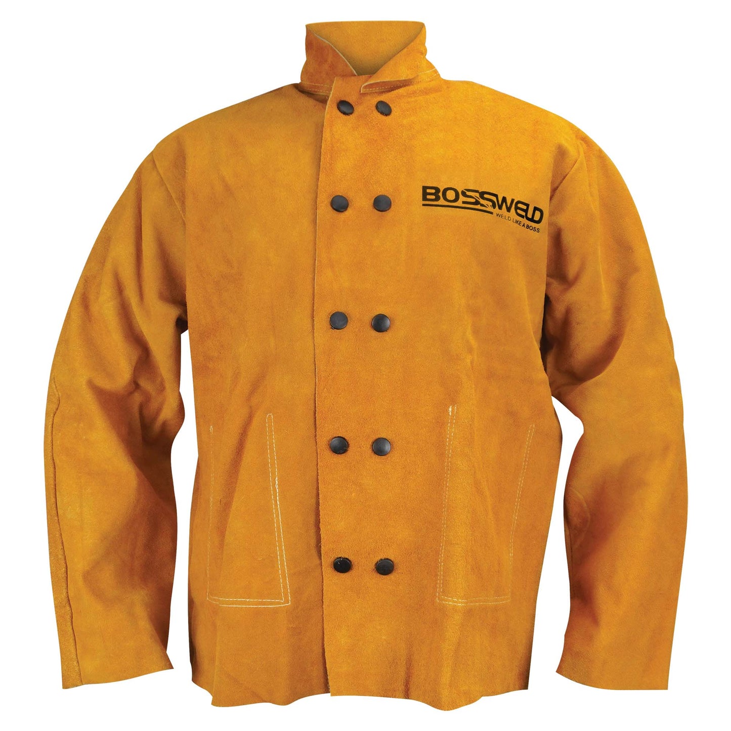 BossSafe Leather Welder's Jacket