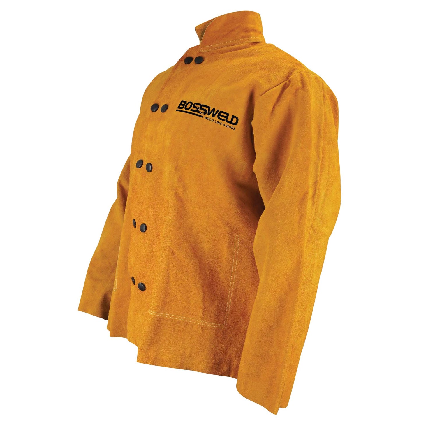 BossSafe Leather Welder's Jacket