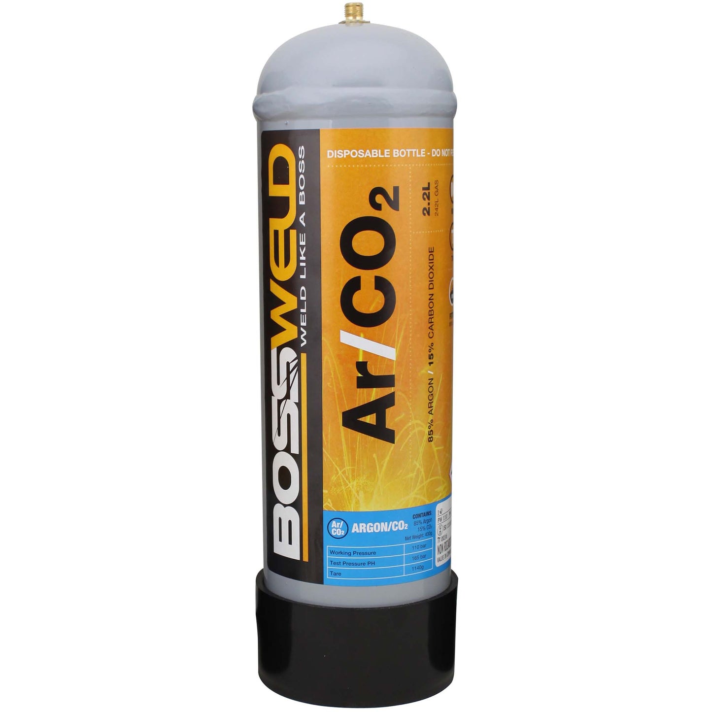 BOSSWELD Disposable Gas Bottles