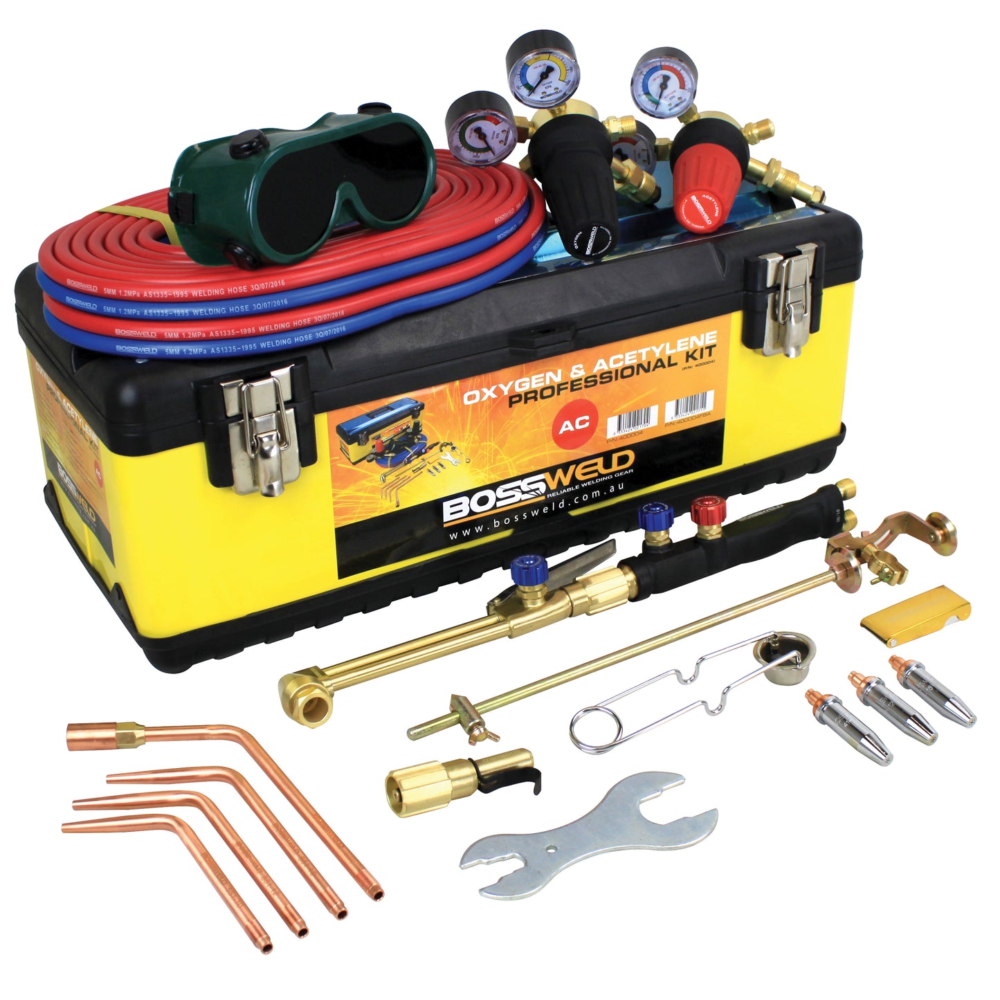 BOSSWELD Oxygen/Acetylene Gas Kit
