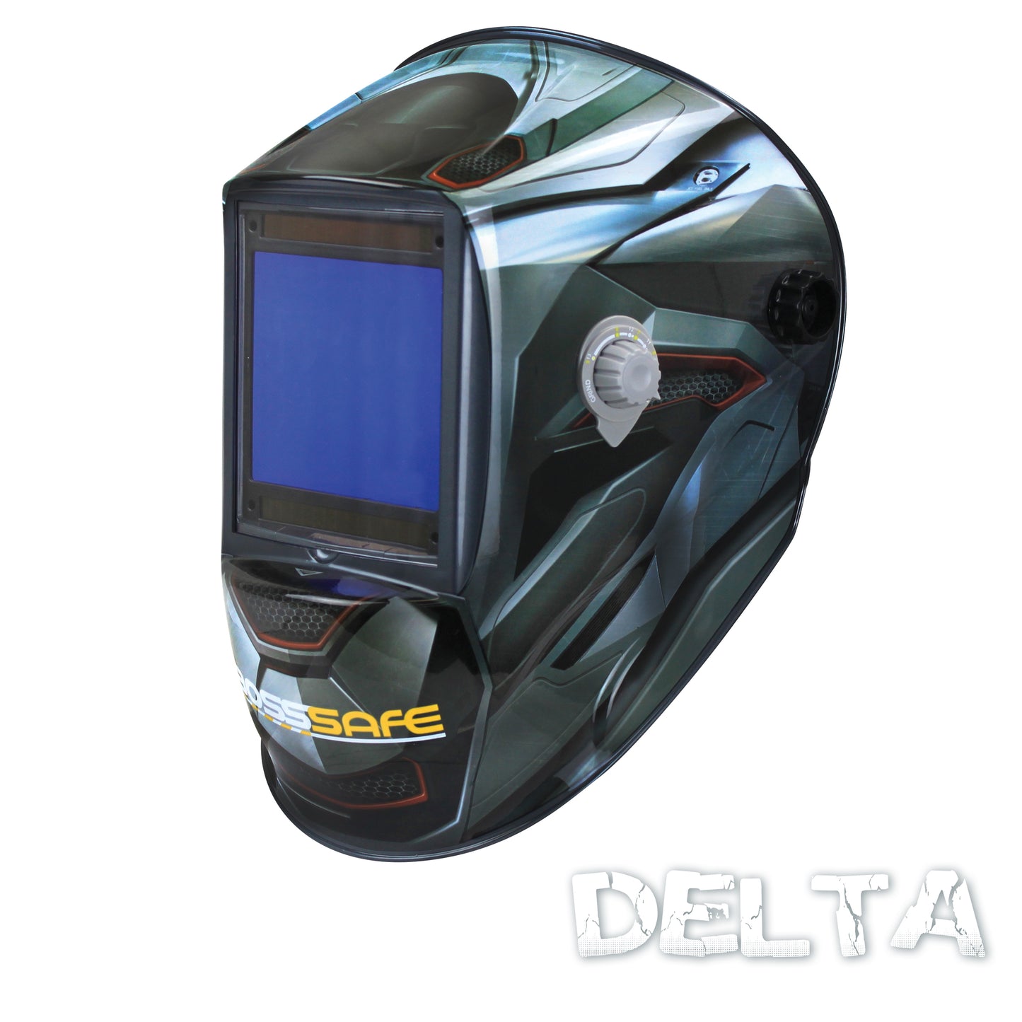 BossSafe Mega View Electronic Welding Helmet