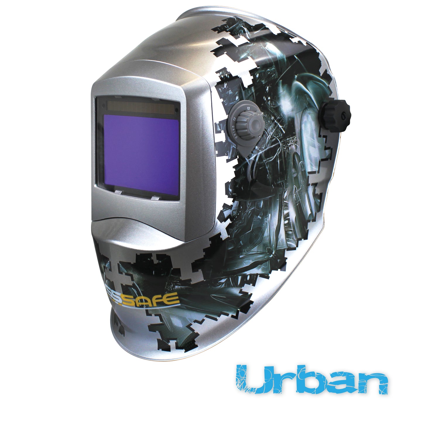 BossSafe Wide View Electronic Welding Helmet