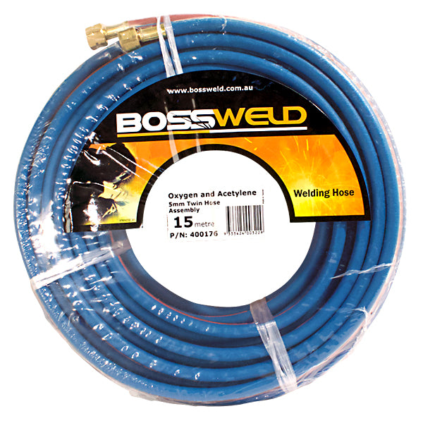 BOSSWELD Oxygen/Acetylene Twin Hose Assembly
