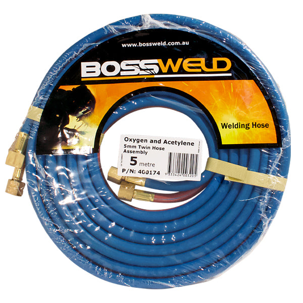 BOSSWELD Oxygen/Acetylene Twin Hose Assembly