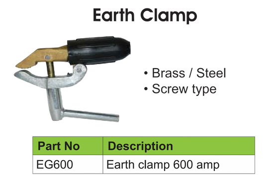 ArcForce Ground Earth Clamp 600A EG600