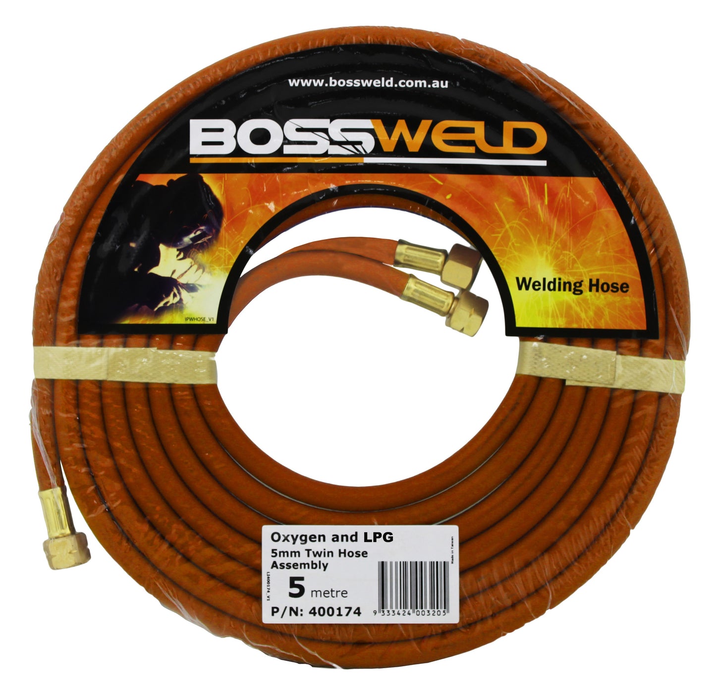 BOSSWELD Oxygen/LPG Twin Hose Assembly