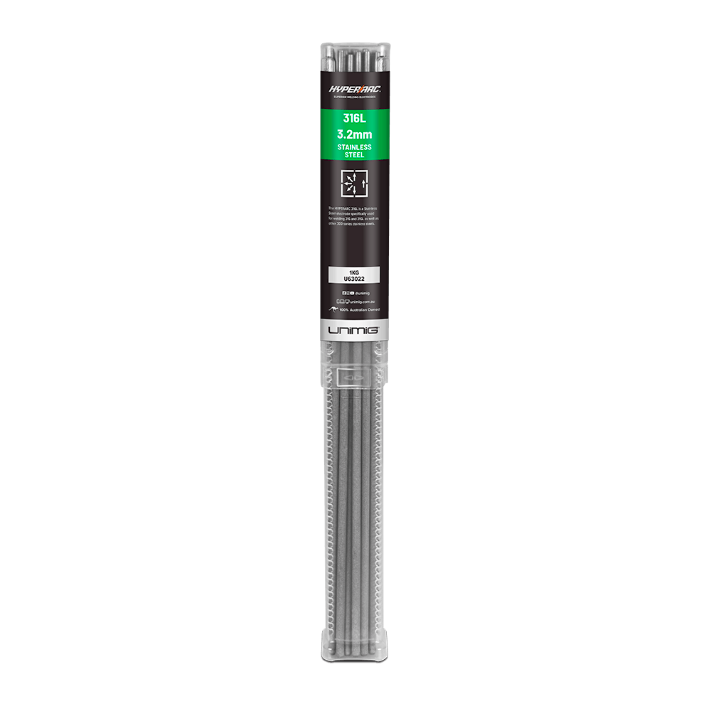 HYPERARC 316L Stainless Steel Electrodes - U63022 - A&S Welding & Electrical