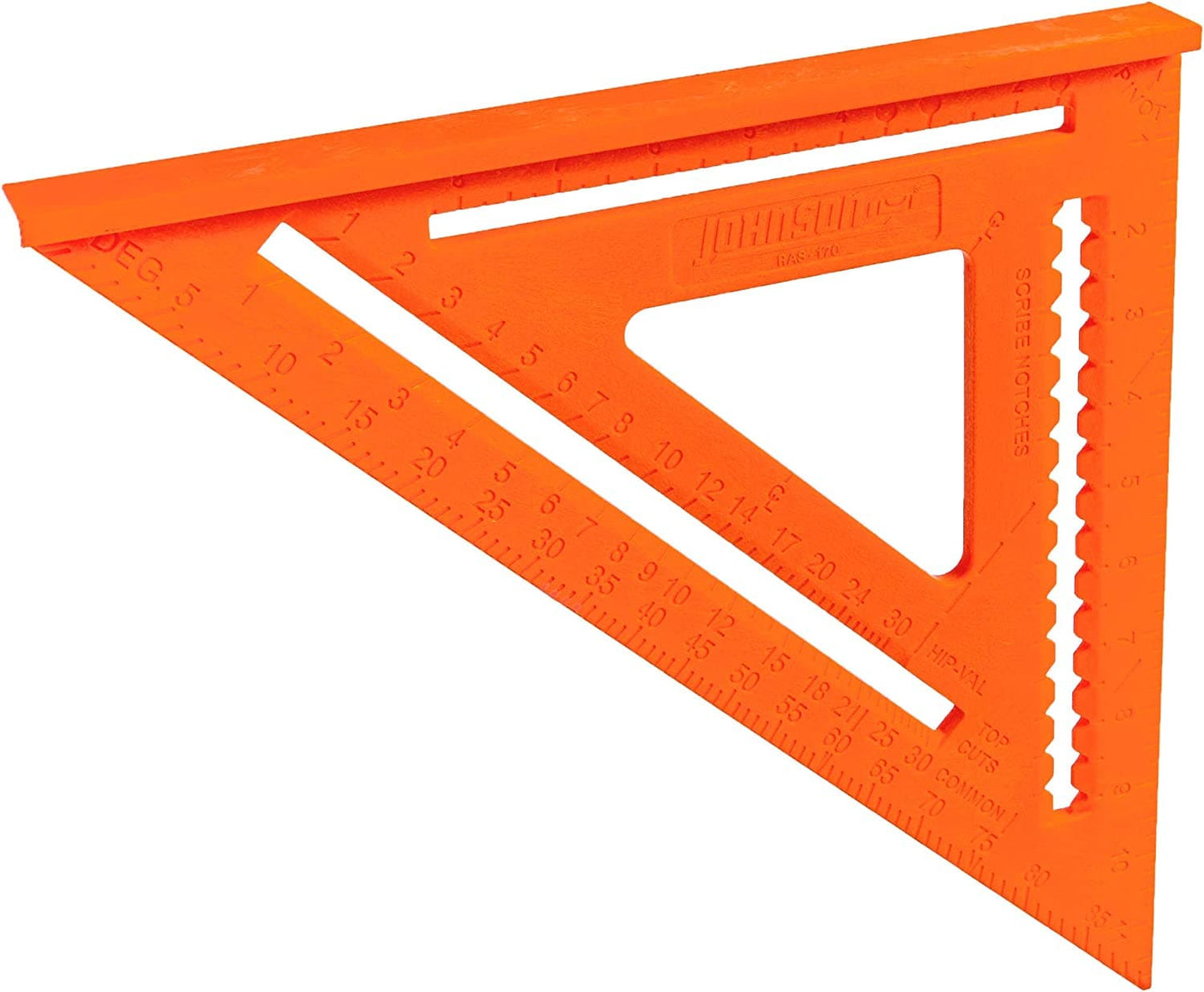 Johnson Level & Tool RAS-170B-ORA Structo-Cast Rafter Square - RAS-170B-ORA - A&S Welding & Electrical