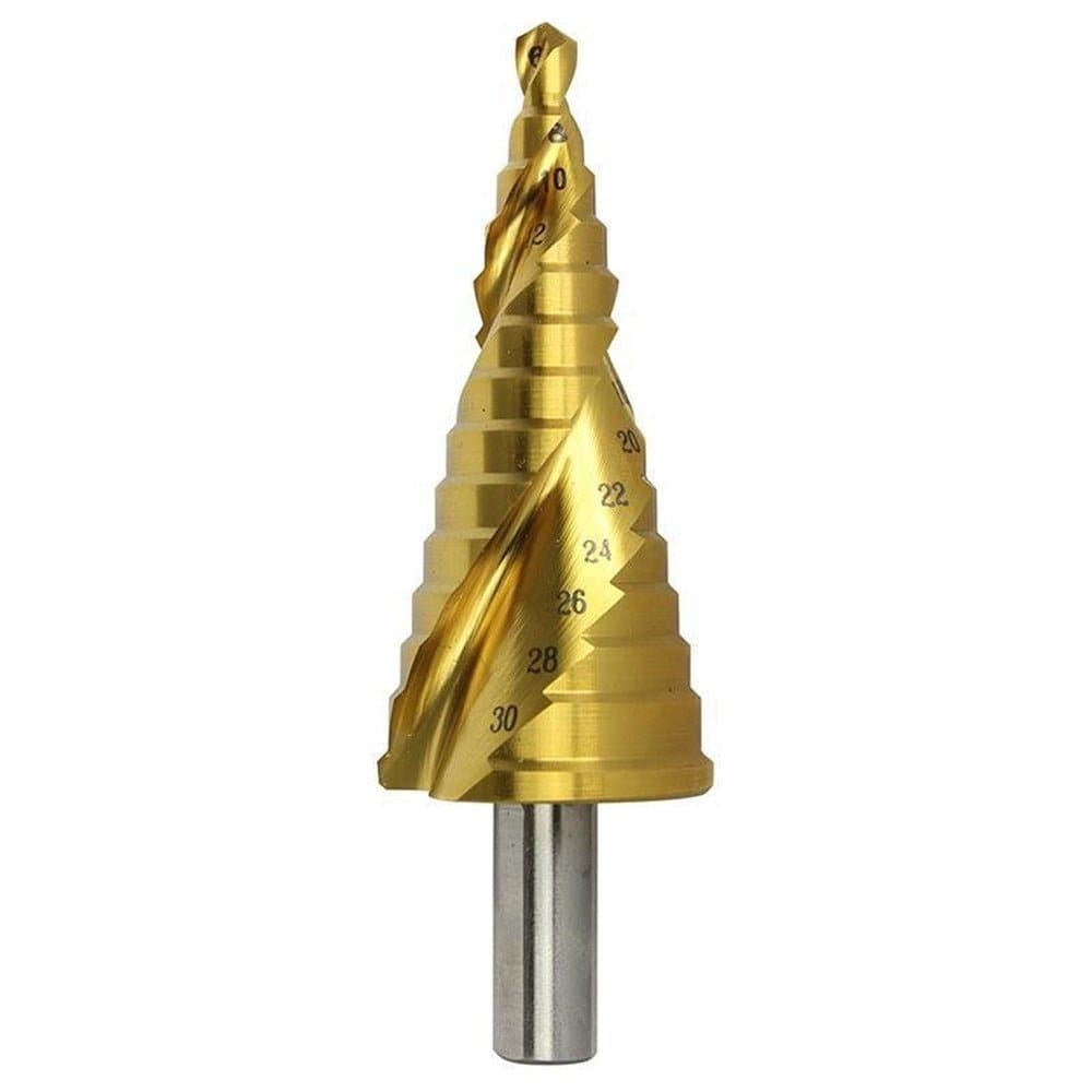 Spiral Flute Step Drills - 9STSFM6-30S - A&S Welding & Electrical