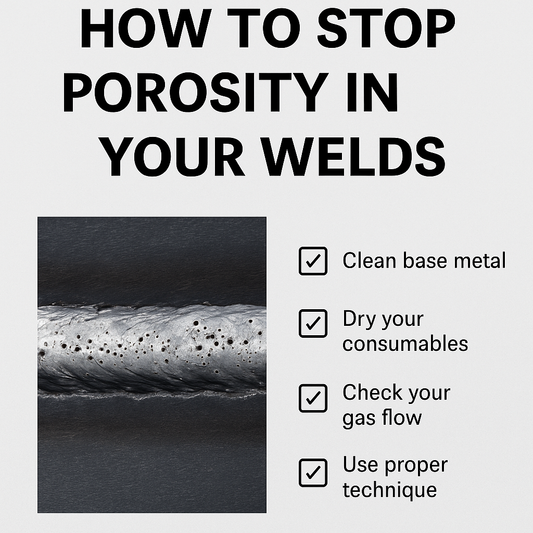 How to Stop Porosity in Your Welds